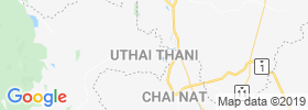 Uthai Thani map